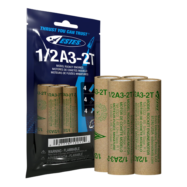 Estes Rockets 1/2A3-2T Engines EST10011