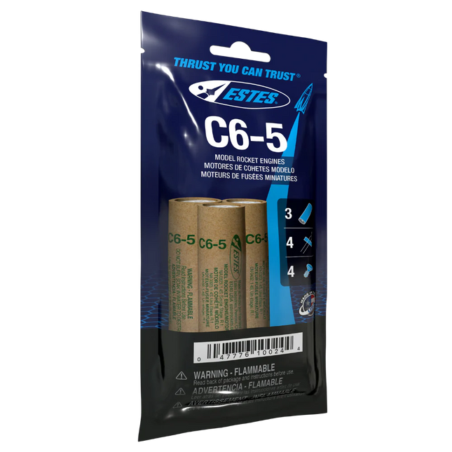 Estes Rockets C6-5 Engines EST10024