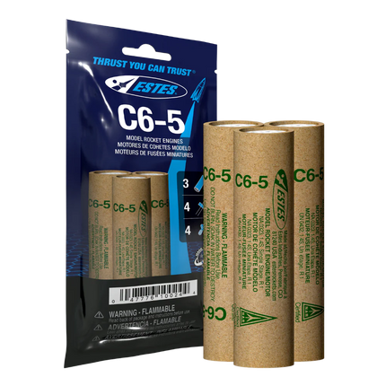 Estes Rockets C6-5 Engines EST10024