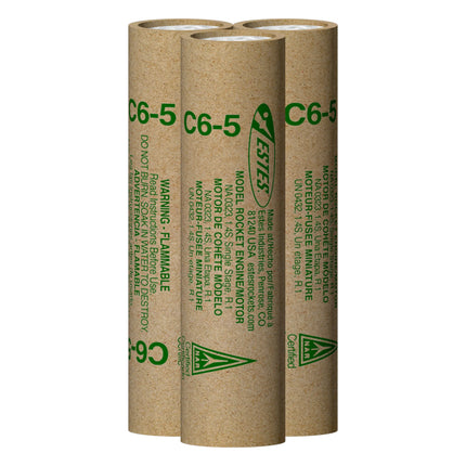 Estes Rockets C6-5 Engines EST10024