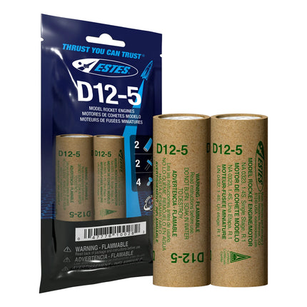 Estes Rockets D12-5 Engines EST10028