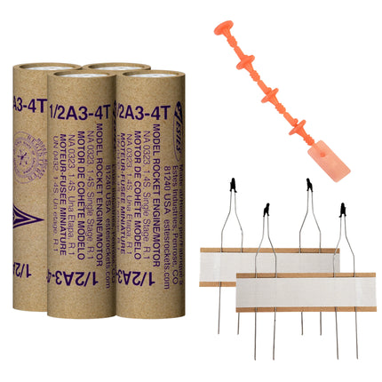 Estes Rockets 1/2A3-4T Engines EST10012