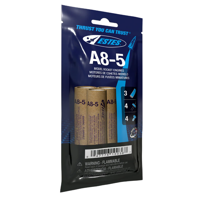 Estes Rockets A8-5 Engines EST10036