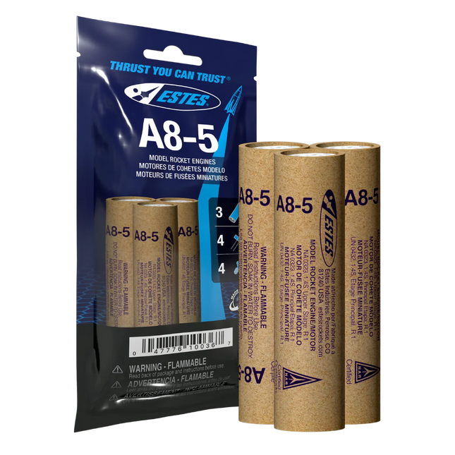 Estes Rockets A8-5 Engines EST10036