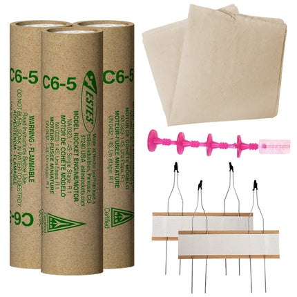 Estes Rockets C6-5 Engine Flight Pack EST10056