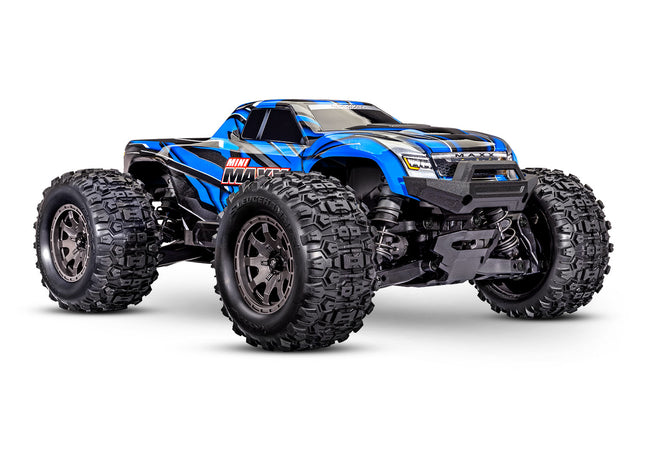 Traxxas Mini Maxx® Brushless 1/16 4WD RTR Monster Truck w/TQ™ 2.4Ghz Radio, Battery TRA107154-1