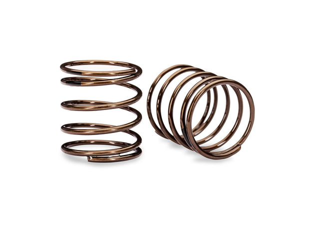Traxxas 10852 Mini GTR Springs (1.36-Rate Black Stripe) (2) ASC10852