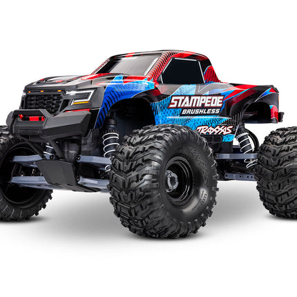 Traxxas 136454-4 Stampede VX3 1/10 RTR 2WD Brushless Monster Truck (Pink) w/VX3 ESC, TQi™ Sport 2.4GHz Radio & TSM® TRA136454-4
