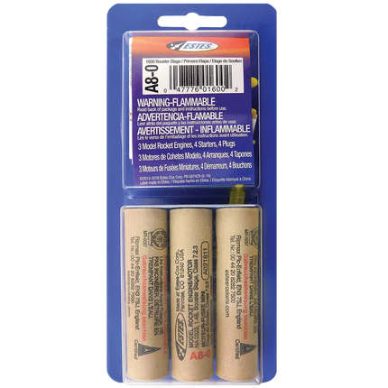 Estes Rockets A8-0 Engines EST10045