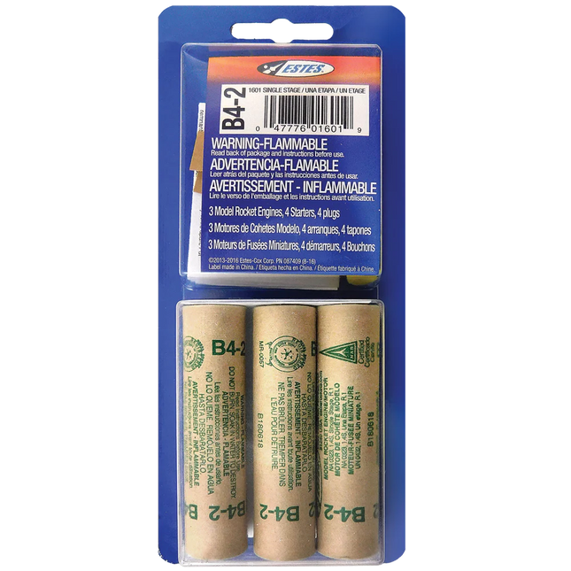 Estes Rockets B4-2 Engines EST10018