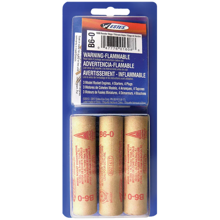 Estes Rockets B6-0 Engines EST10046