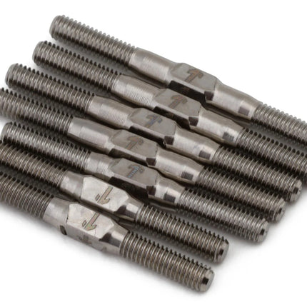 1UP Racing Yokomo SD 3.0 Pro Duty Titanium Turnbuckles Set (Silver) 1UP-74982