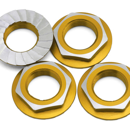 1UP Racing Lockdown Aluminum 17mm Wheel Nuts (Various Colors) (4)