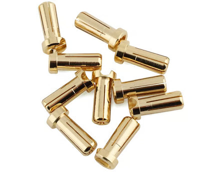 1UP Racing 5mm LowPro Bullet Plugs (10) 1UP190406