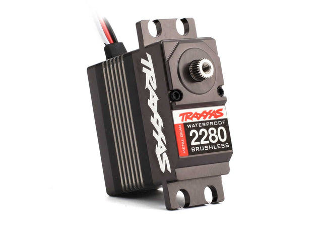 Traxxas 2280 Servo Digital High Torque Brushless 6v@.13/600oz 7.4V@.09/705oz TRA2280