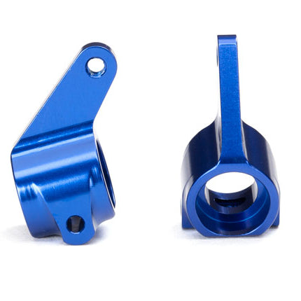 Traxxas 3636A Aluminum Steering Blocks w/Ball Bearings Blue TRA3636A