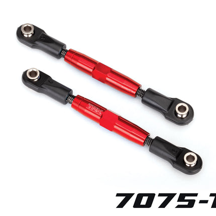 Traxxas 3643R Aluminum 49mm Camber Link Turnbuckle Red TRA3643R