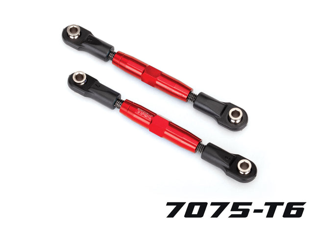 Traxxas 3643R Aluminum 49mm Camber Link Turnbuckle Red TRA3643R