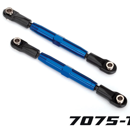 Traxxas 3644X Aluminum 39mm Camber Link Turnbuckle Blue TRA3644X