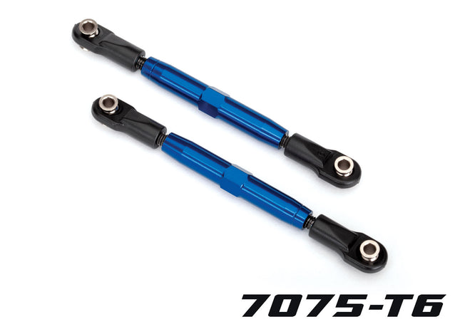 Traxxas 3644X Aluminum 39mm Camber Link Turnbuckle Blue TRA3644X