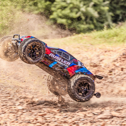 Traxxas 37454-4 Rustler 2WD Brushless Stadium Truck TRA37454-4