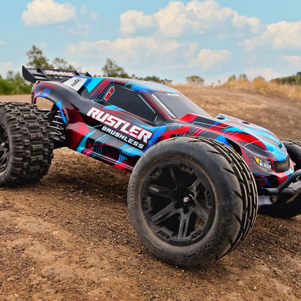 Traxxas 37454-4 Rustler 2WD Brushless Stadium Truck TRA37454-4