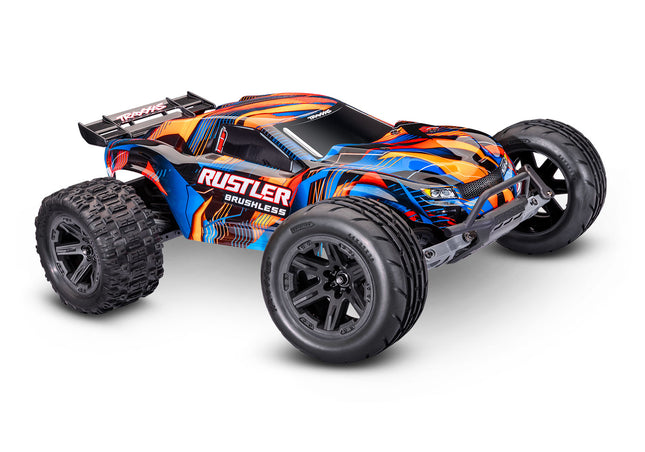 Traxxas 37454-4 Rustler 2WD Brushless Stadium Truck TRA37454-4