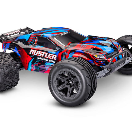 Traxxas 37454-4 Rustler 2WD Brushless Stadium Truck TRA37454-4