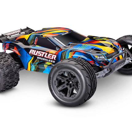 Traxxas 37454-4 Rustler 2WD Brushless Stadium Truck TRA37454-4