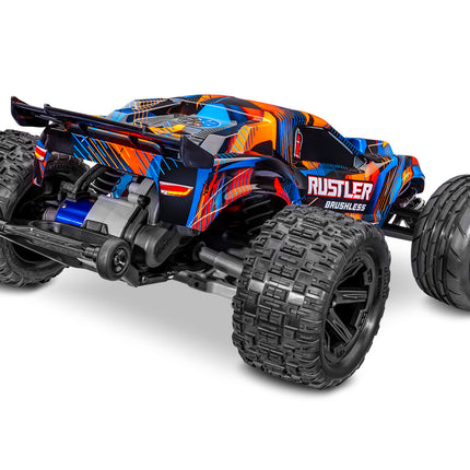Traxxas 37454-4 Rustler 2WD Brushless Stadium Truck TRA37454-4