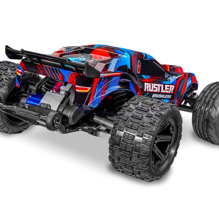 Traxxas 37454-4 Rustler 2WD Brushless Stadium Truck TRA37454-4