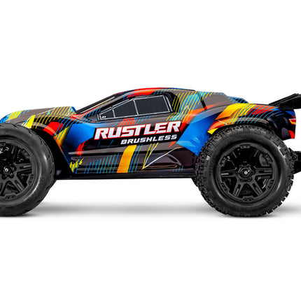 Traxxas 37454-4 Rustler 2WD Brushless Stadium Truck TRA37454-4