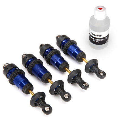 Traxxas 5460A Aluminum GTR Shock Set Blue (4) TRA5460A
