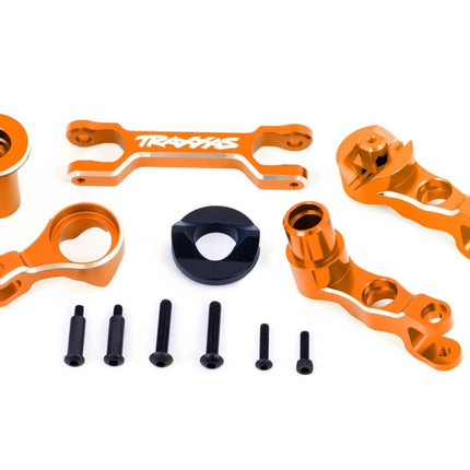 Traxxas X-Maxx Aluminum Steering Bellcranks Orange 7746-ORNG Brand New!!