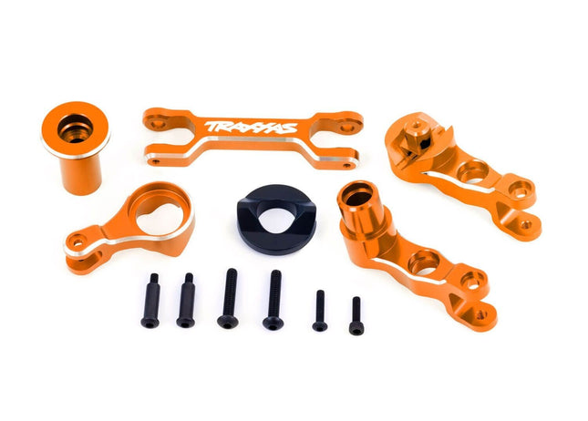 Traxxas X-Maxx Aluminum Steering Bellcranks Orange 7746-ORNG Brand New!!