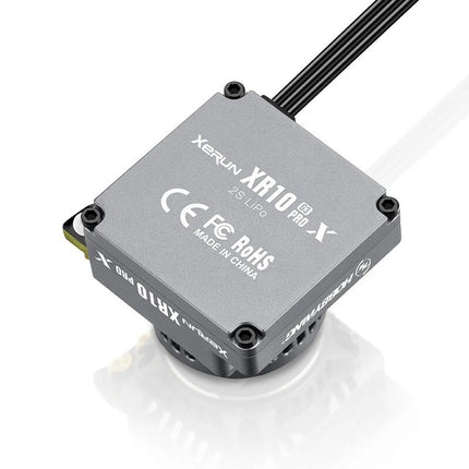 Hobbywing Xerun XR10 Pro G3X Stock Spec 1/10 160A Sensored Brushless ESC Grey