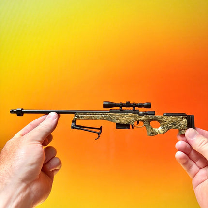 Goat Guns 1:4 Scale Die Cast Sniper Rifle Model Realtree Camo