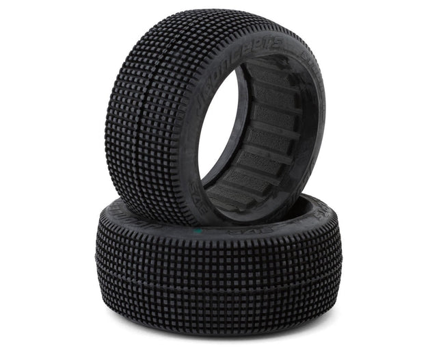 JConcepts 3175-02 Stalkers 1/8 Buggy Tire (2) (Green) JCO317502