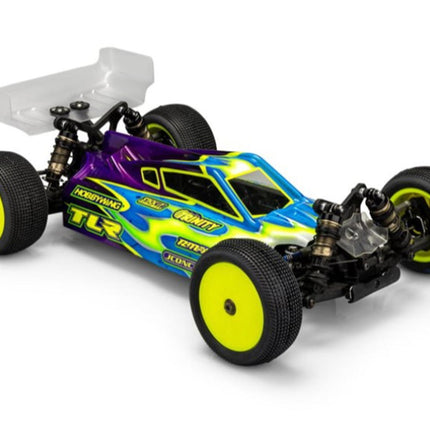 JConcepts 0495 Losi 22X-4 "P2" 1/10 Buggy Body w/Carpet Wing (Clear) JCO0495