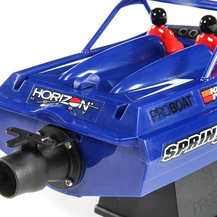 Pro Boat Sprintjet 9 Inch Self-Righting RTR Electric Jet Boat (Blue) PRB08045T2