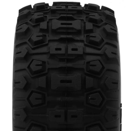Traxxas Mini Maxx Sledgehammer Front Pre-Mounted Tires Black (2) TRA10771STBLK