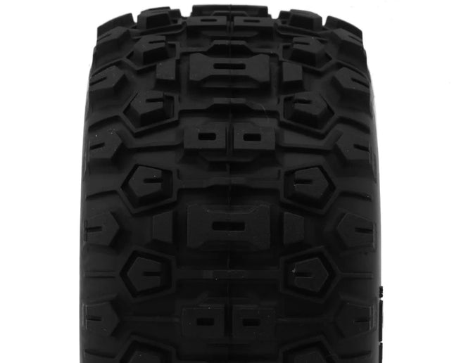 Traxxas Mini Maxx Sledgehammer Front Pre-Mounted Tires Black (2) TRA10771STBLK