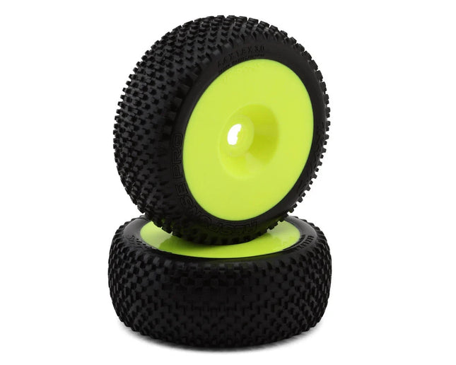 Traxxas 9074-YLW Jato 4x4 Response Pro Pre-Mounted Tires w/Dish Wheels Yellow