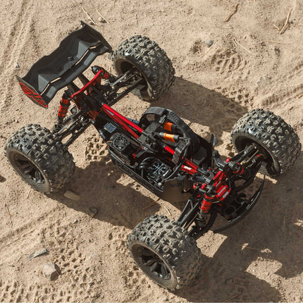 Arrma 1/8 KRATON 6S EXB 4X4 RTR Brushless Speed Truck, BLACK ARA8708V6T1