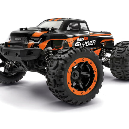 Blackzon Slyder MT 1/16 4WD Electric Monster Truck - Orange BZN540099