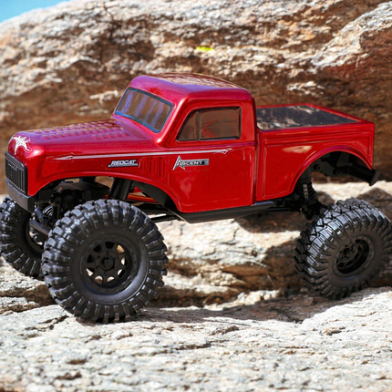 Redcat Ascent-18 1/18 4WD RTR Brushed Rock Crawler (Red) RER43482
