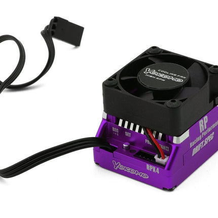 Yokomo BL-RPX4 Competition Sensored Brushless 1/10 Drift Spec ESC (Red)