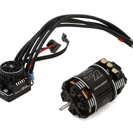 Hobbywing 38020451 XR10 Pro G3 Sensored Brushless ESC/V10 G3 Motor Combo 7.5T