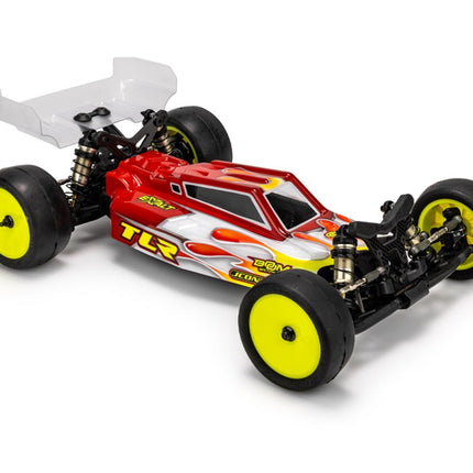 JConcepts 0707 TLR 22X "F2" 1/10 Buggy Body w/Aero Wing (Clear) JCO0707