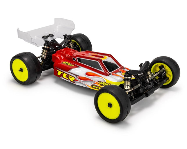 JConcepts 0707 TLR 22X "F2" 1/10 Buggy Body w/Aero Wing (Clear) JCO0707
